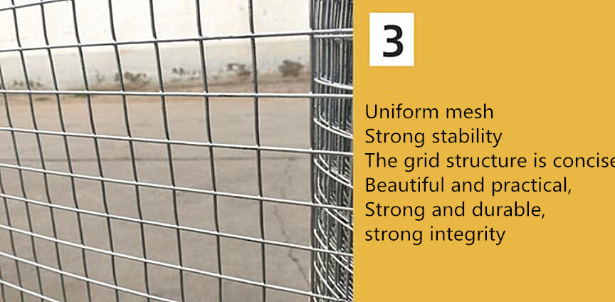 Stainless Steel Welded Wire Mesh Fence Panels 3.8mm 12 Gauge Wire Mesh Fencing