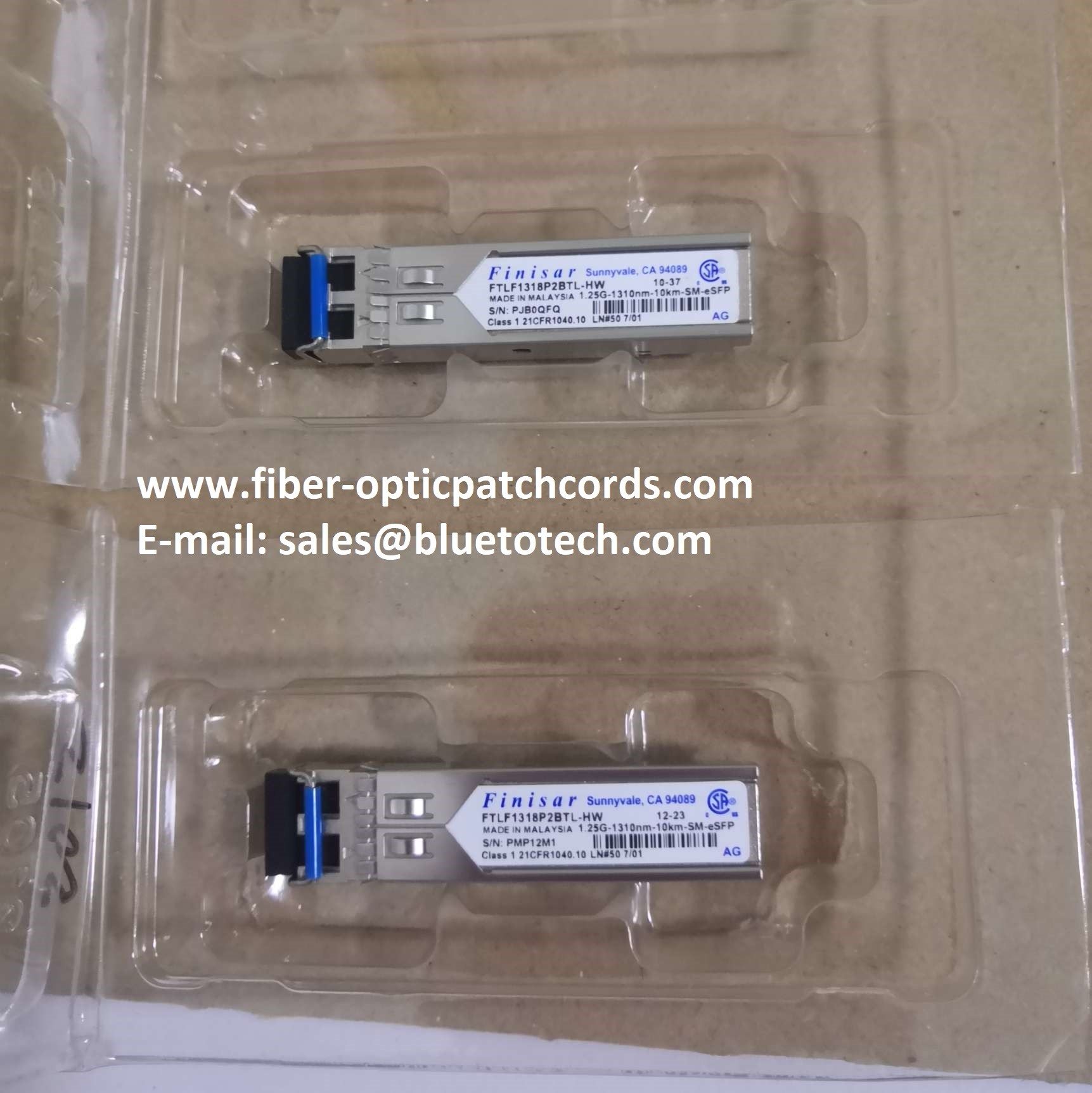 Plastic Cover Copper RJ45 SFP Fiber Optic Accessories ROHS