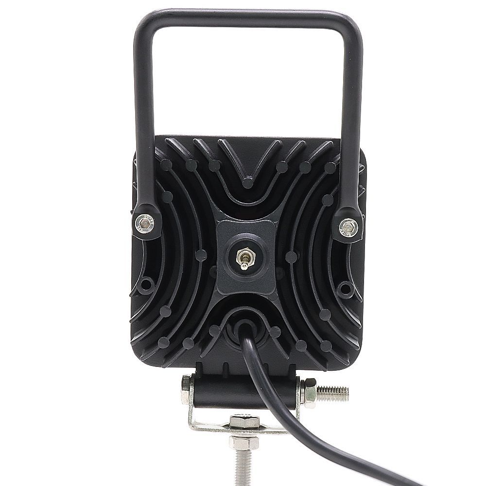 Square LED Work Light 27W with on/off Switch and Handheld 10-36V