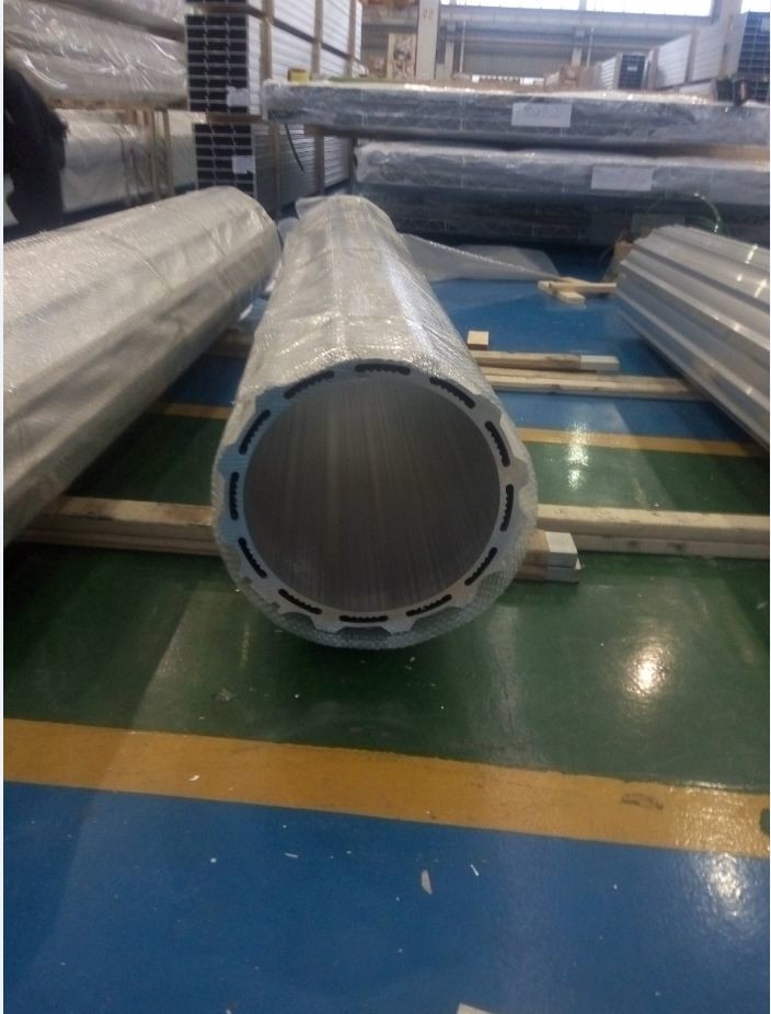 6063 T5 Aluminium Extrusion Pipe 48mm Diameter For DC Motor Enclosure