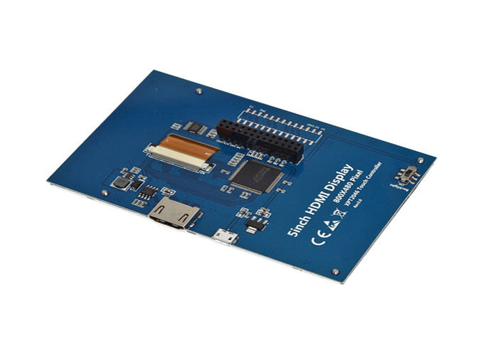 Professional Electronic Components 5 inch HDMI LCD touch screen Display 800 X 480