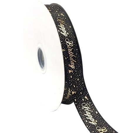 Luxury Polyester Fiber 10mm 38mm Gift Wrap Ribbon And Bow With Logo