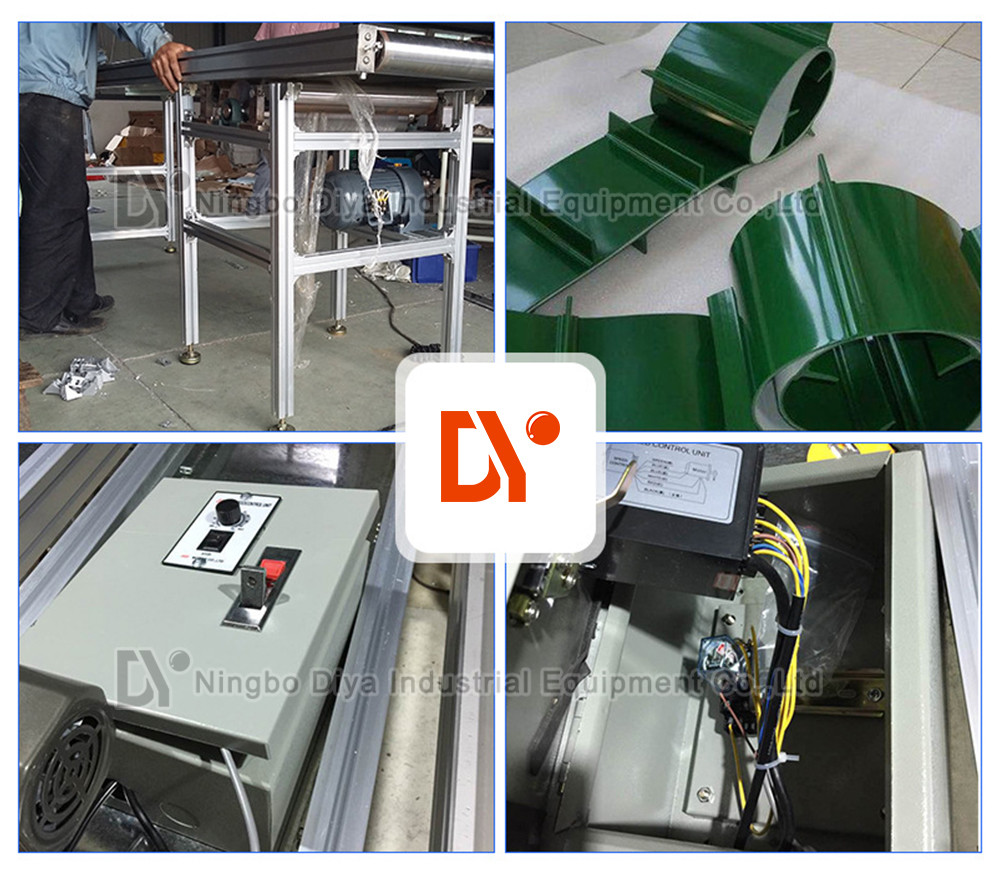 Aluminium Assembly Line Conveyor LED Light Assembly Line Equipment With PVC Conveyor Belt