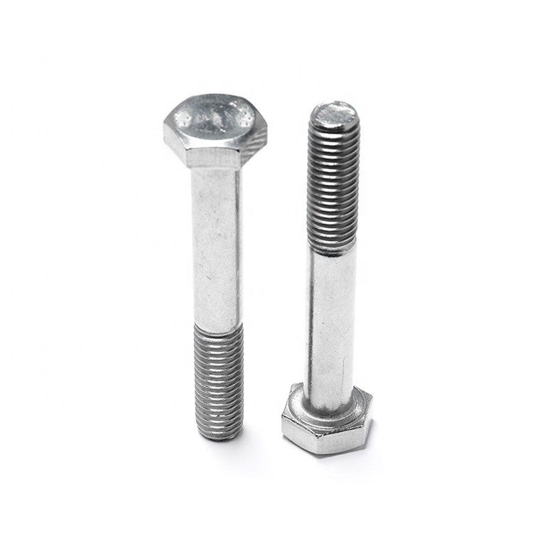 DIN931 M3 M8 Half Length Threaded Stainless Steel Screw Fastener
