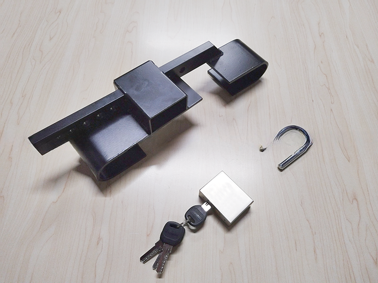 Produce Style Casting Iron Security Seal Lock Padlock Ideal for Shipping Container Doors and Mechanical Applications