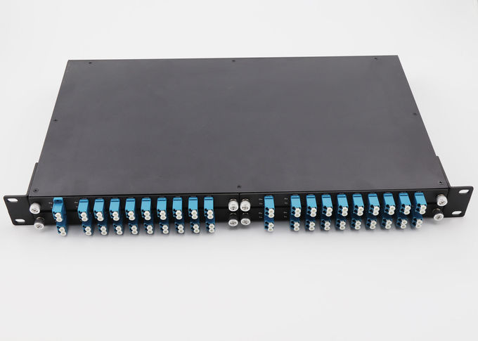 1470 ~ 1610nm CWDM Multiplexer Rack Mount Four In One Type With UPG Port