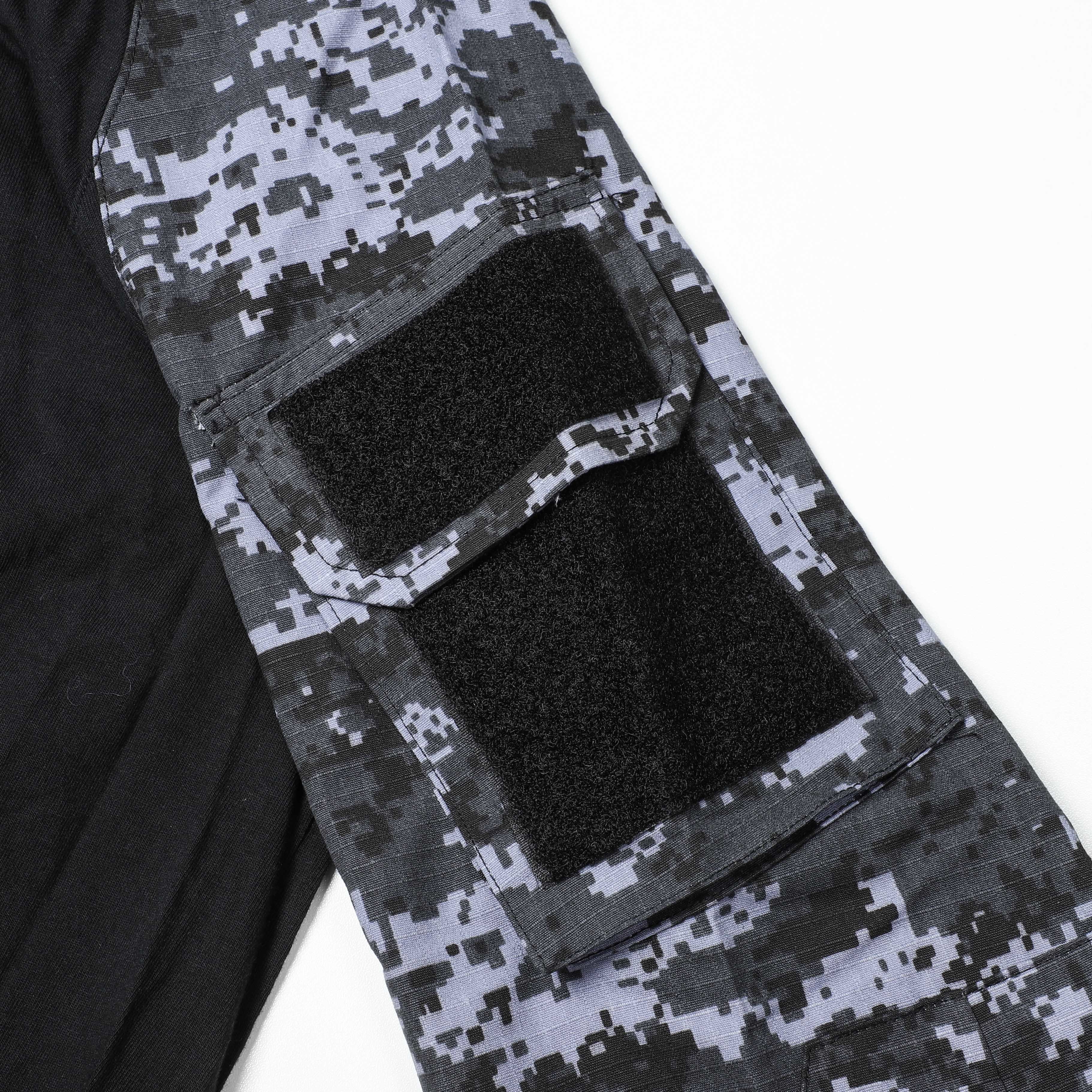 Polo Midnight Frog Combat Shirt Digital Camouflage Cotton Polyester Antimicrobial