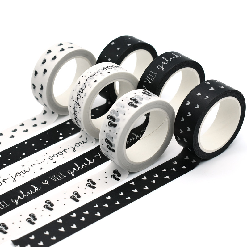 Custom Single Sided Adhesive Japanese Printed Masking Washi Tapes