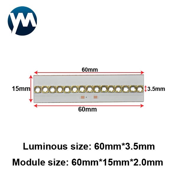 Curing Light UV LED Module 45W High Power 365nm 385nm 395nm 405nm