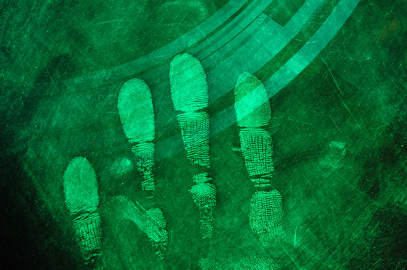 C111 Yellow fluorescent fingerprint powder