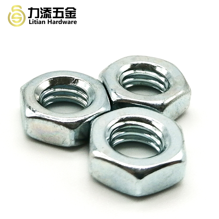 JIS M3 Stainless Steel Nuts , High Tensile Hex Nut 10.9 Grade