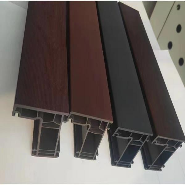Customized Plastic PVC Co Extrusion Profiles WPC Profile Machine For Ceiling