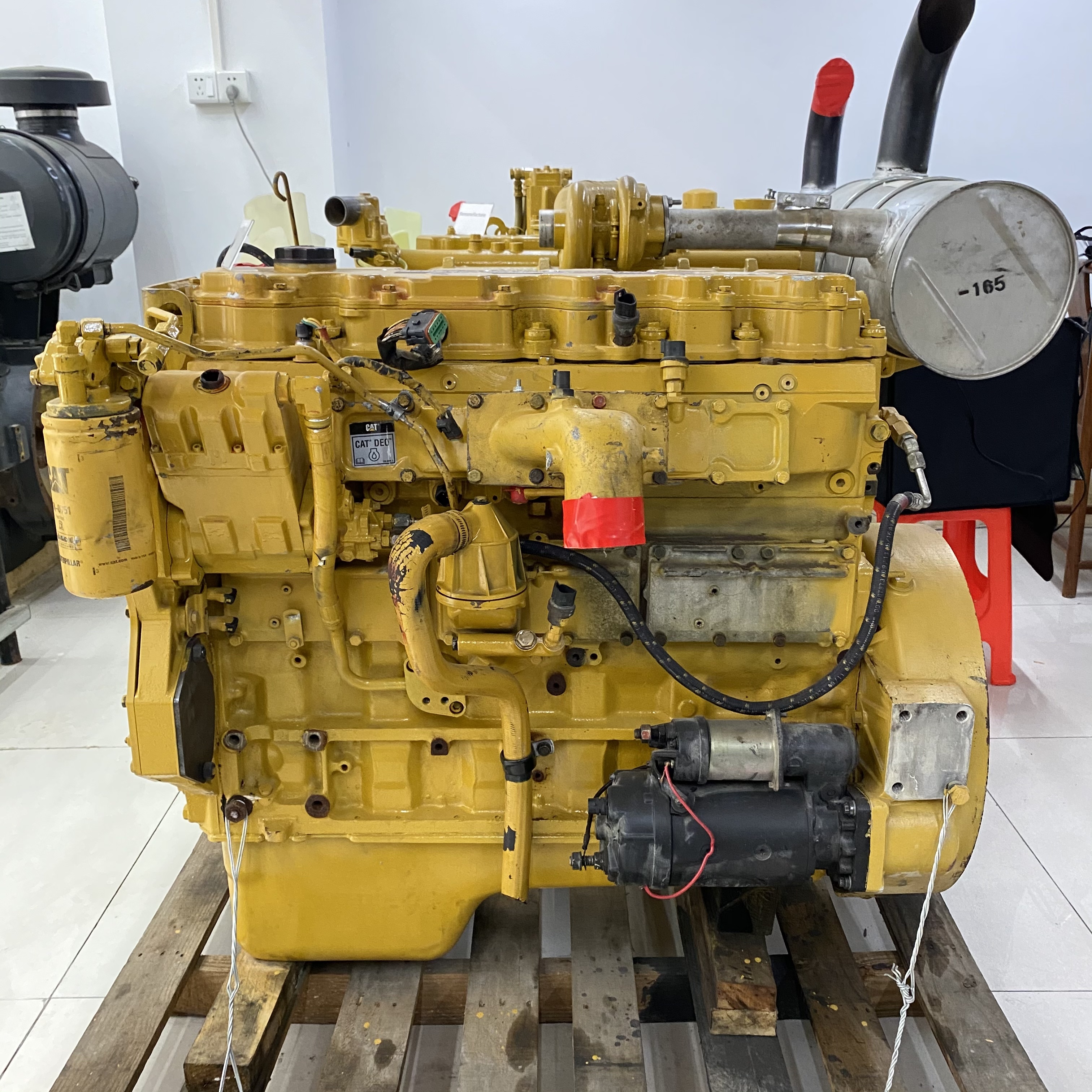MAOQUN excavators engine parts engine assembly second-hand CAT C7