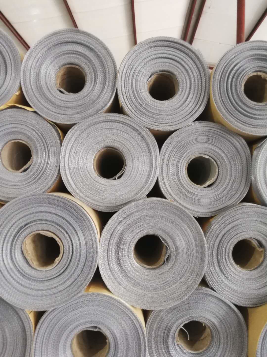 Anti Fly Ventilate Aluminium Window Screen Mesh / Black Coated Wire Mesh 1.5m Width