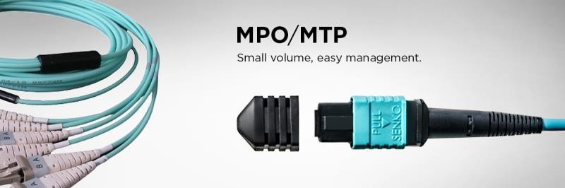 SM APC MTP MPO To FC UPC 12 Cores Patch Cord Breakout 0.2dB G657A2