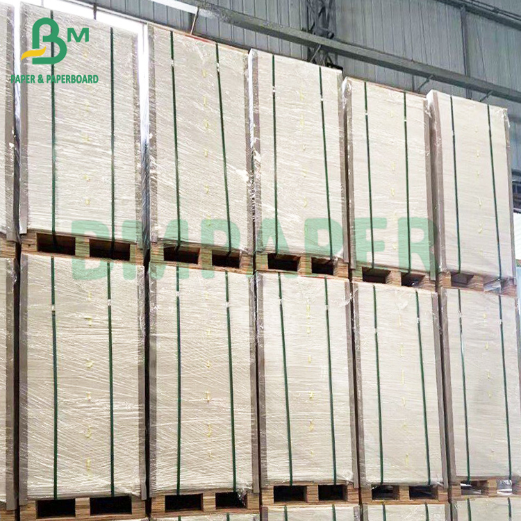 250gsm Recyclable Kit 6 Oilproof Food Bleach Card For French Fries Packaging 