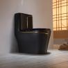Buy cheap Black Toilet Siphon Flushing Sanitary Ware Toilet from wholesalers
