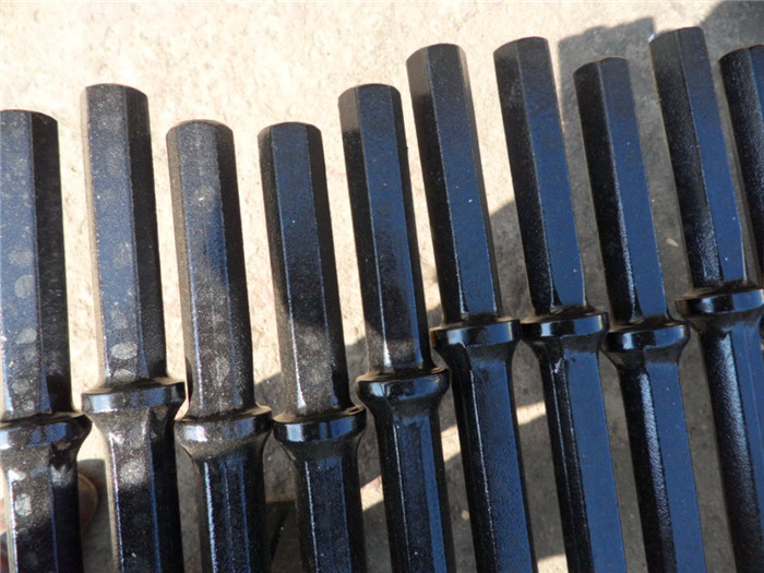 22mm Hexagonal Plug Hole Integral Drill Steel or Rock Drill Rod For Quarry Mining Rock Drilling Tools