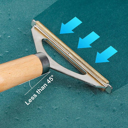 Wood Handle Fluff Lint Clothes Hair Remover Roller For Clothes Pet Hair