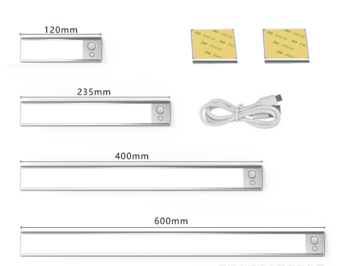 5V Under Cabinet LED Strip Light Remote Control Dimmer Adapter LED