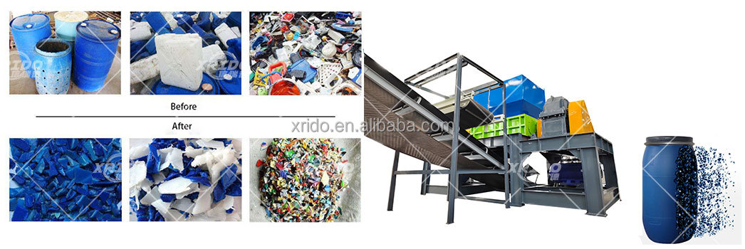 Automatic Waste Metal Shredder Plastic Shredder for Multi Function Industrial Functional Shredding Machine