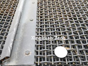 Buy cheap High Carbon Steel Corrugated Mesh Screen For Crushing And Screening Equipment product