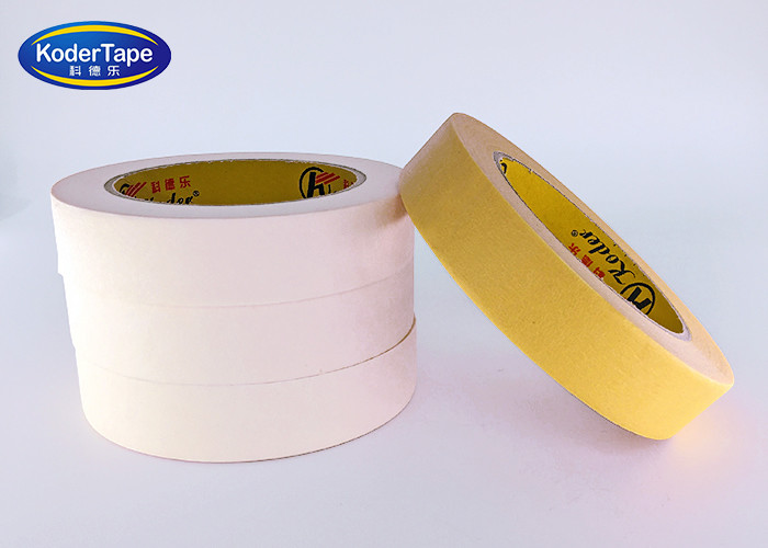 General Purpose Painted Crepe Acrylic Adhesive 24mm Paper Masking Tape