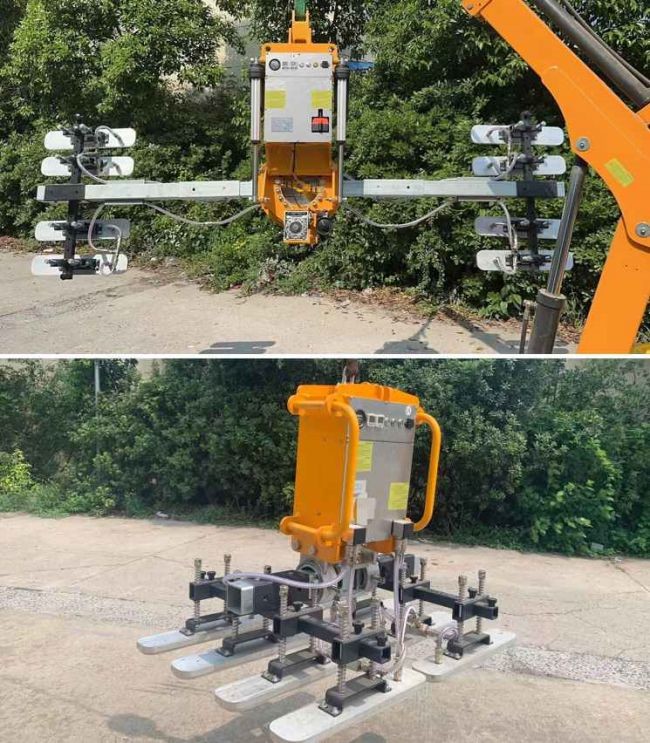 Battery Powered 10m-20m Sandwich Roof wall Panel Lifter Electric Vacuum Lifter