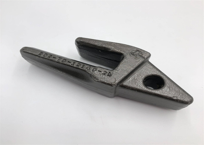 PC100-25 Opening Komatsu Bucket Teeth And Adapters 202-70-12140-25