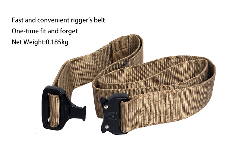 Outside Sports Hunting Accessories / Ergonomic And Adjustable Nylon Military Belt