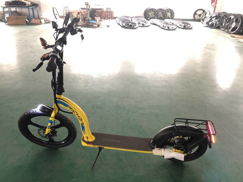 16 Inch Electric Scooter Cycle Adult Bike Front 20 Inch Rear Big Tyre 36v 10Ah