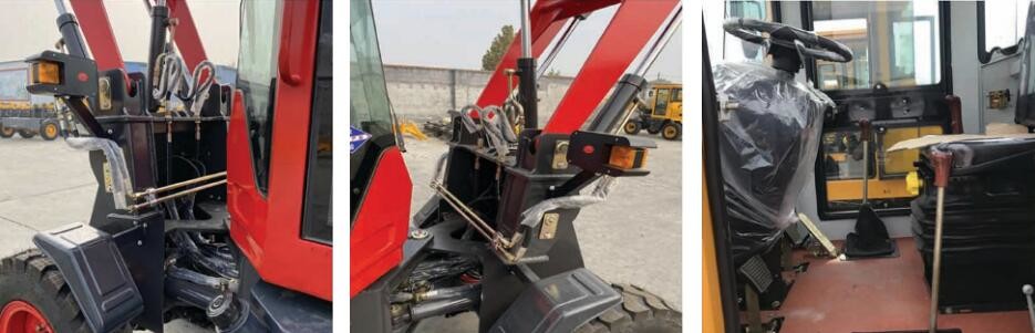 CE Small Articulating Front End Loader With Electrophoresis Frame HT910
