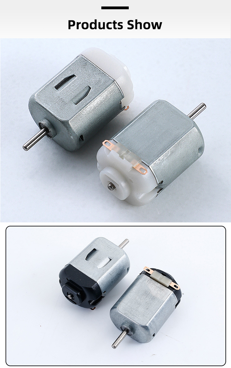 Faradyi Dc 3v Mini Geared Motor 17000-18000r/min Car 3 V High Speed Brush Small Electric Mini Micro Dc Toy Motor Low Voltage /