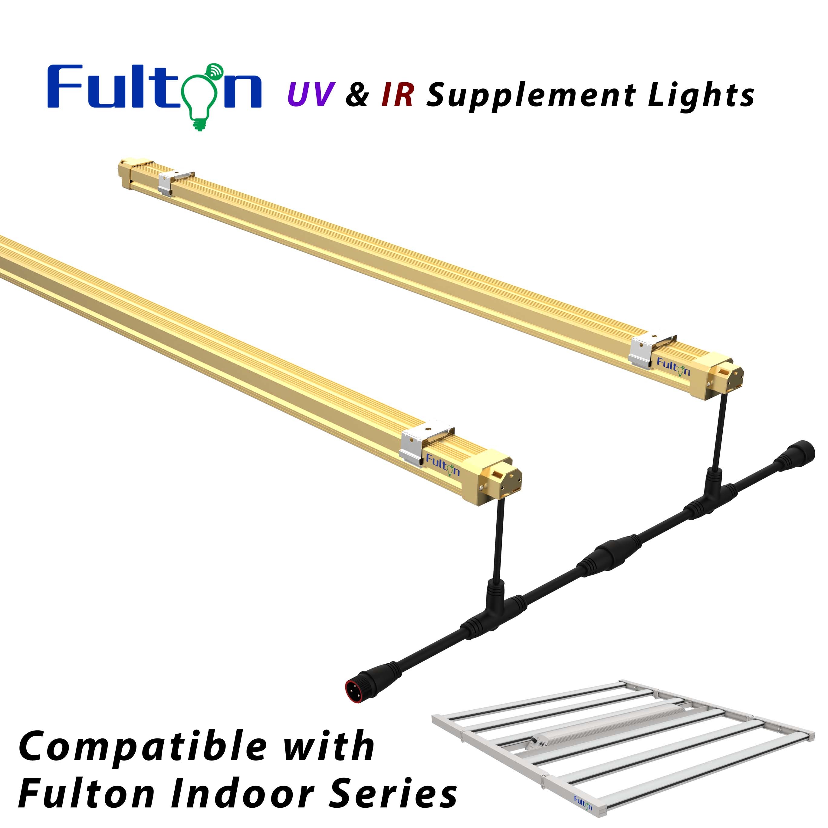 UV IR LED Grow Lights For Organic Plants Spectrum SPV1 SPV2 SPV3 IP54 for Vertical Farm