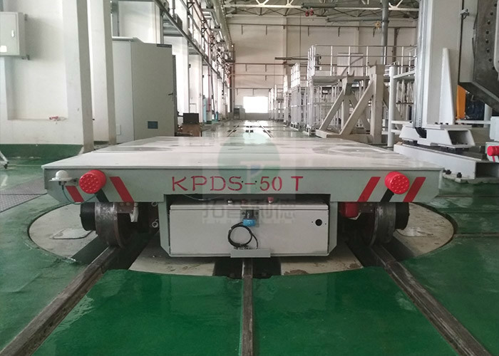 Dia 10m load 15t AC motor drive powered rail turnplate steel coil manufacture