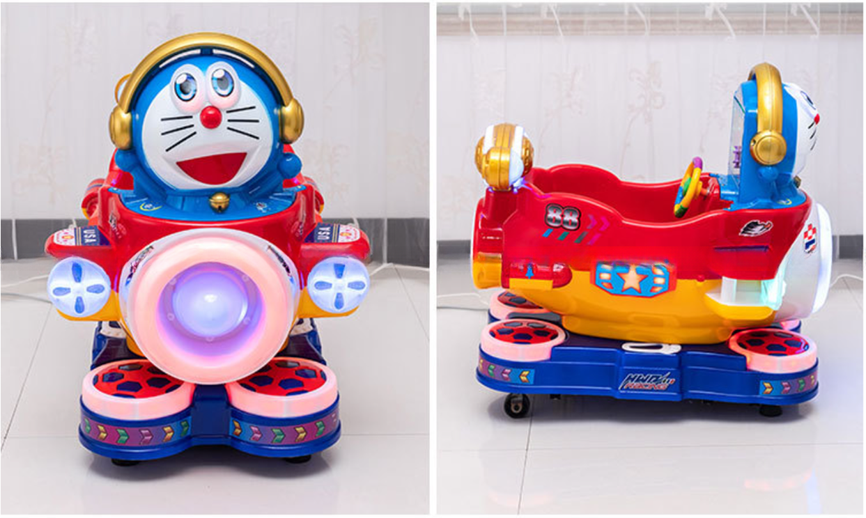 2022 Good price jingle cat kiddie rides children coin machines for game store