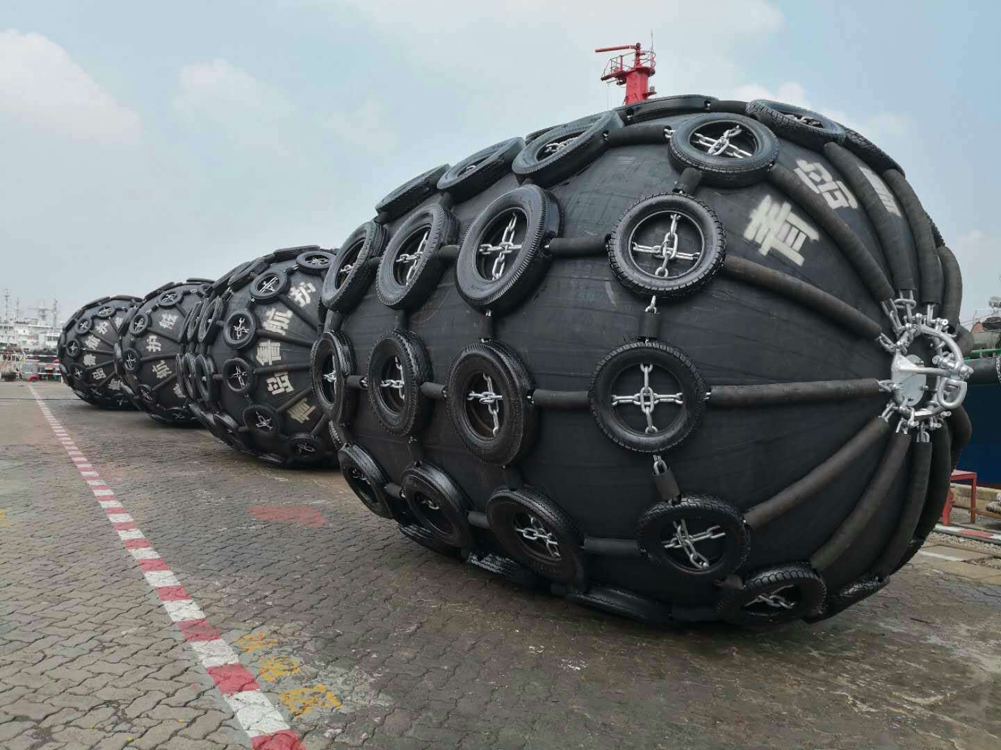 Inflatable Marine Pneumatic Rubber Fender 2m X 3.5m