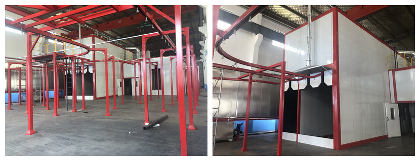 Aluminum Profile Colour Coating Line Horizontal Fluorocarbon Coating System