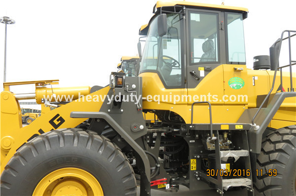 SDLG 5T 3m3 Wheel Loader with Weichai 162kw , SDLG Heavy Axle, ZF Transmission for option