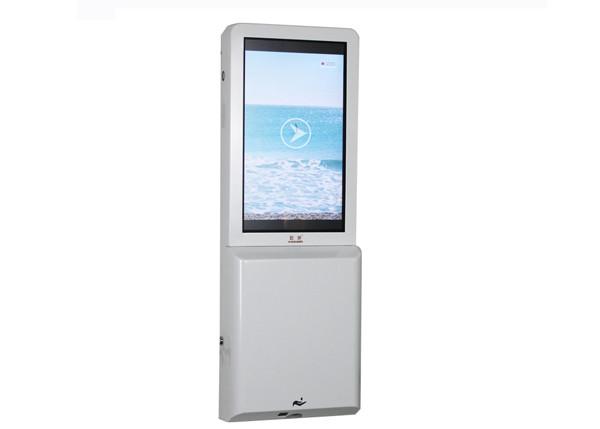 Quality No Touch Electric 35W Lcd Advertising Player Hand Sanitizer Dispenser for sale