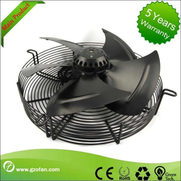 380V Electric AC Axial Fan Manufacturer , Axial Flow Exhaust Fan With Sheet