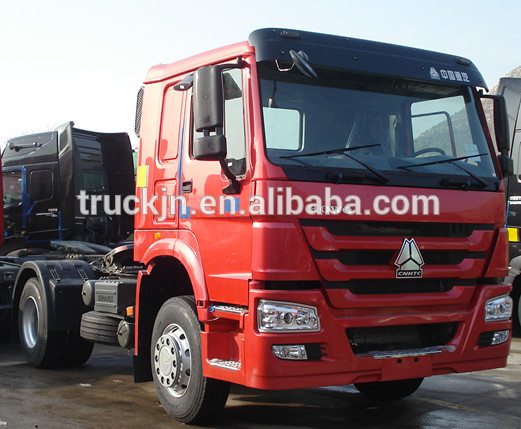 Euro 2 HW 76 Cab Howo Prime Mover Tractor 4*2 Drive Wheel Truck