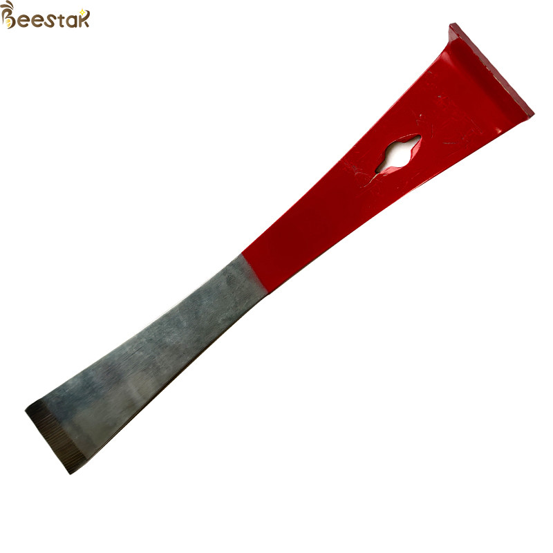 Stainless Steel Hive Tools Spray Half Red Baking Paint Type for Beekeepers