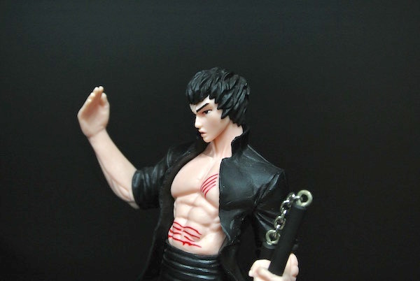 Famous Kufu Star Bruce Lee Action Figure 90 Degree PVC For Collection