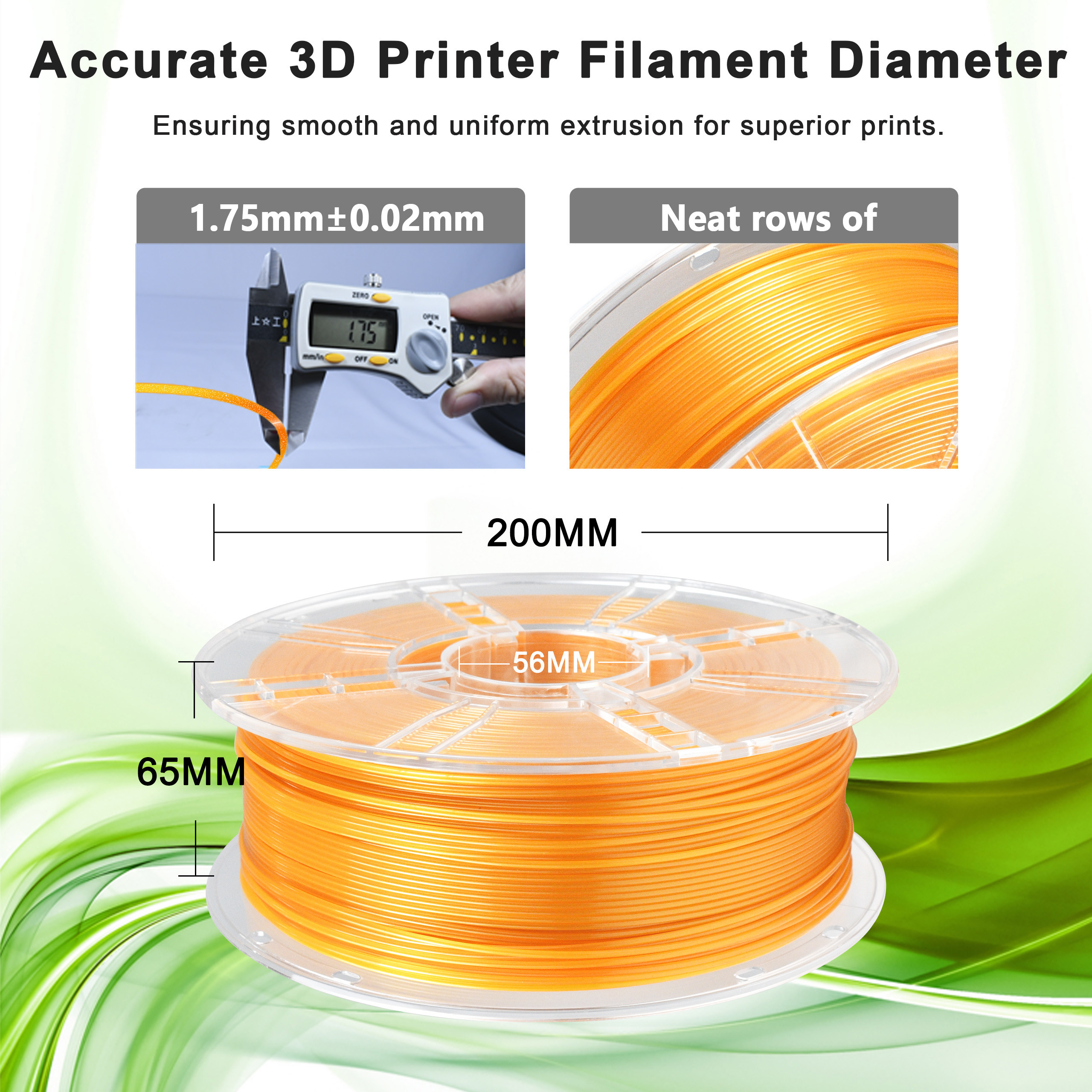 iBOSS 1000g PETG Filament Pearlescent Gold 1.75mm 3D Printing Filament