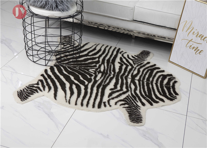 Animal Printed Faux Animal Shaped Rugs Carpet Large Cow Hide Floor Rug For Living Room