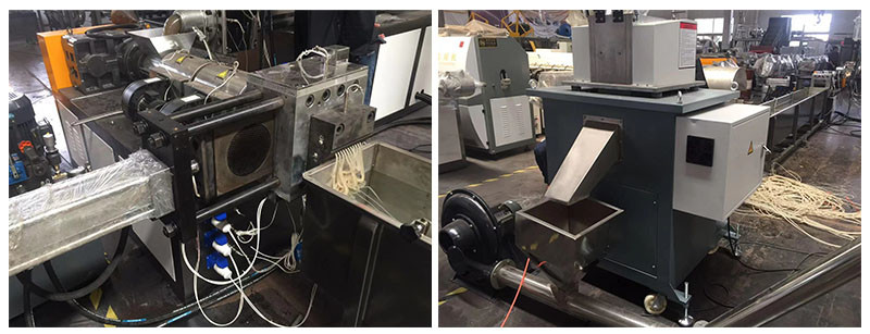 50 To 80r/Min Plastic Granules Machine Pe Granulating PP Production Line Waste Plastic Recycle