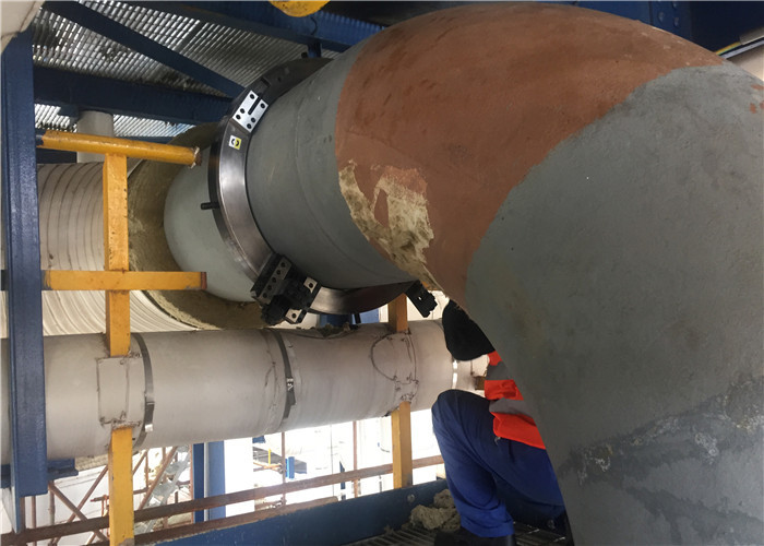 Split Frame Design Portable On Site Pipe Cutting And Beveling Machine Electric Driven