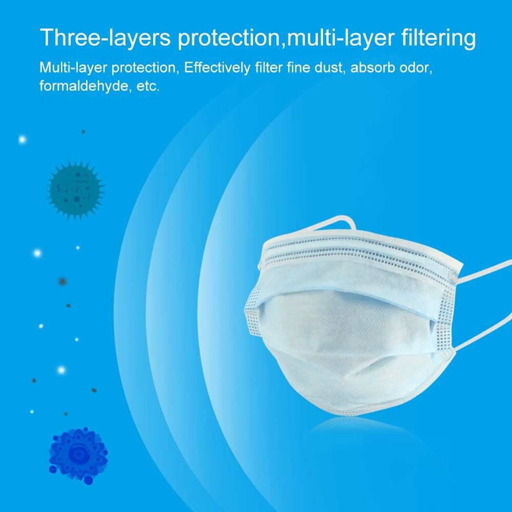 3D Foldable Kids Medical Face Mask Anti Pollution Soft Material Skin Friendly