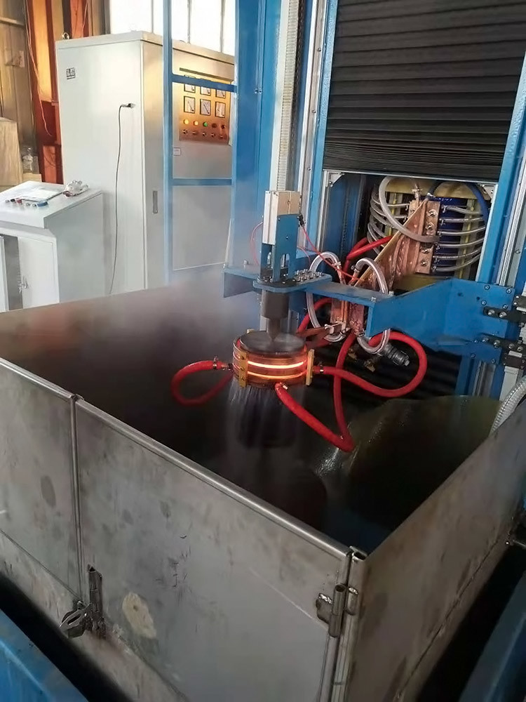 400KW 3M Vertical Induction Hardening Machine Tool Scanner Induction Hardening For Roll And Shaft